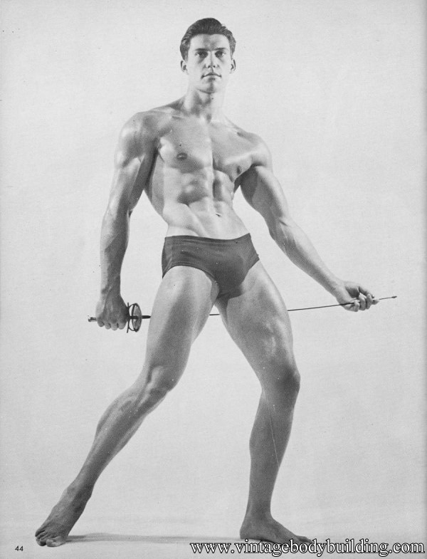 Very sexy and seducing muscle man
