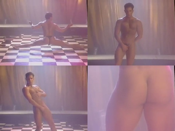 guy dancing naked