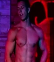 Hot body male stripper